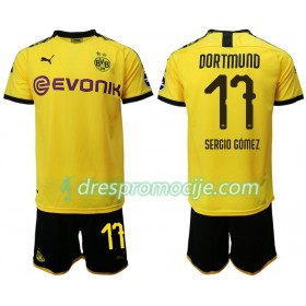 Borussia Dortmund Dres Sergio Gomez 17 Dječji Domaći 2019/20 Kratkih Rukava